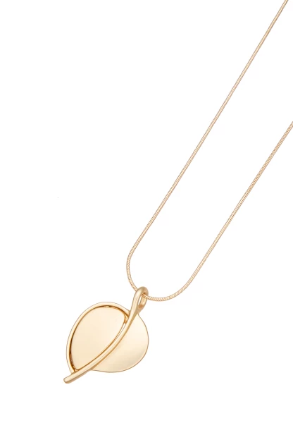 Leslii Lange Halskette Leaf Gold
