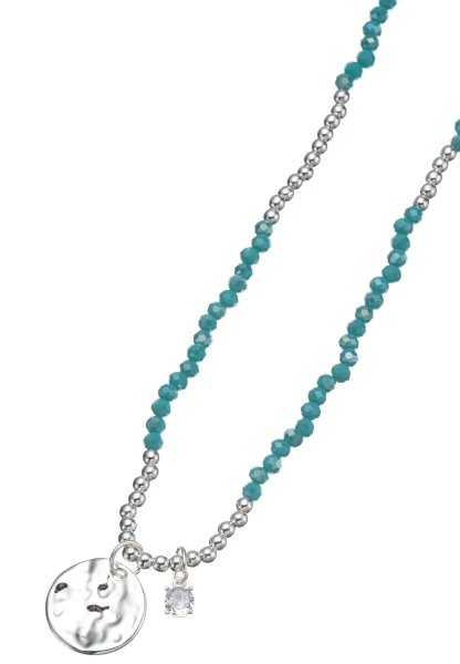 Leslii Lange Halskette Mit Krisitallsteine