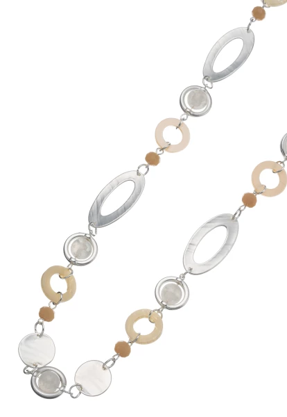 Leslii Lange Halskette Mit Steinelementen