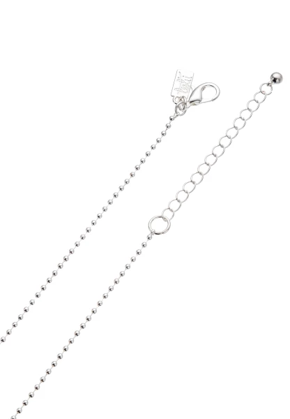 Leslii Lange Halskette Perlen Lila Purple