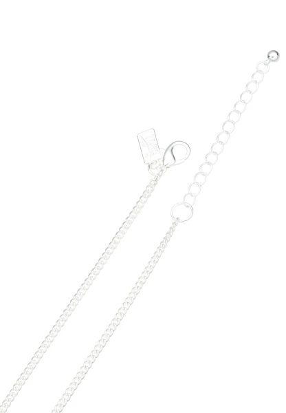 Leslii Lange Halskette Stein-Kugeln In Rosa