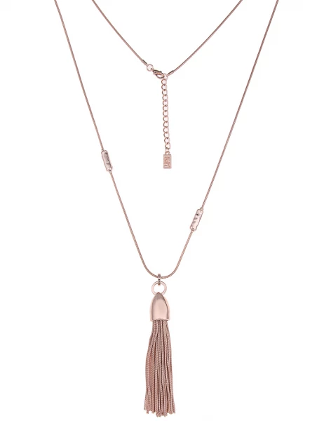 Leslii Lange Kette - 21/rose Gold