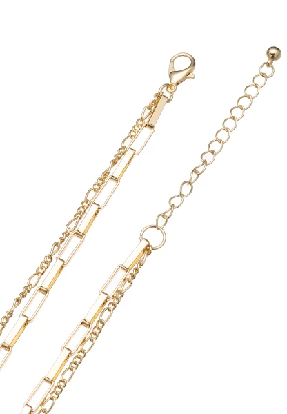 Leslii Lange Kette Layering Gold