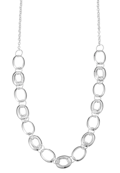 Leslii Lange Kette Oval | Silber