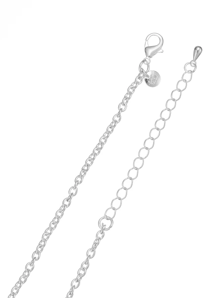 Leslii Lange Kette Oval | Silber