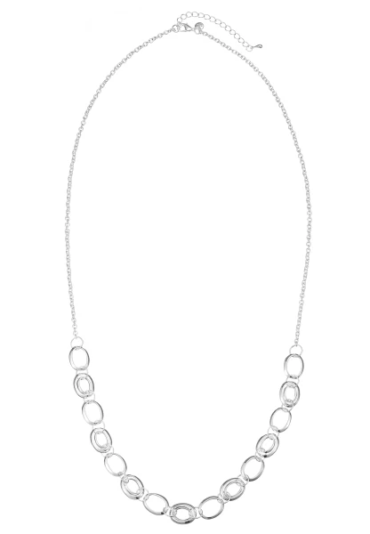 Leslii Lange Kette Oval | Silber