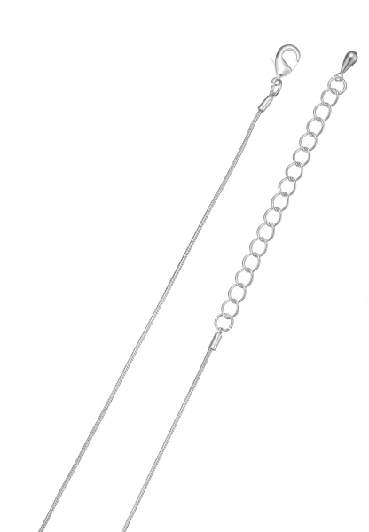 Leslii Lange Kette Tropfen In Silber Lila