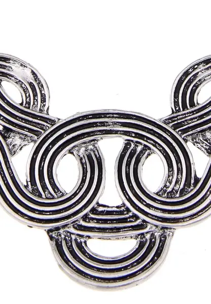 Leslii Last Chance Kurze Kette Geflecht - 01/silber