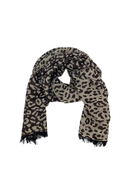 Leslii Leo-Schal Braun Leslii Leo-Schal Braun