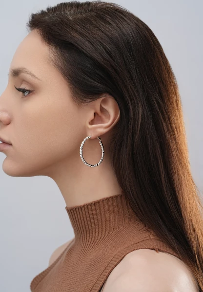 Leslii Ohrring - 01/silber