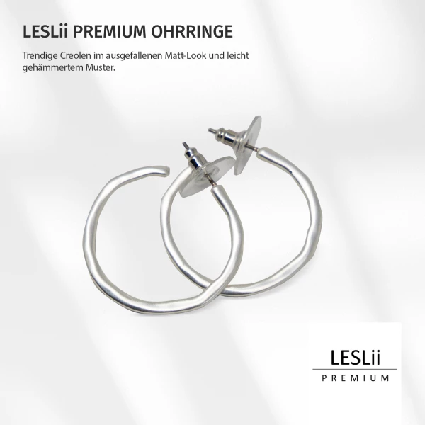 Leslii Ohrring - 01/silber