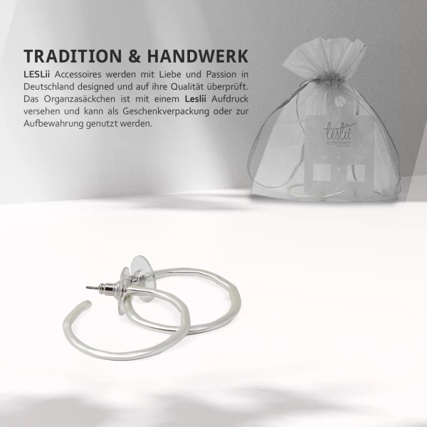 Leslii Ohrring - 01/silber