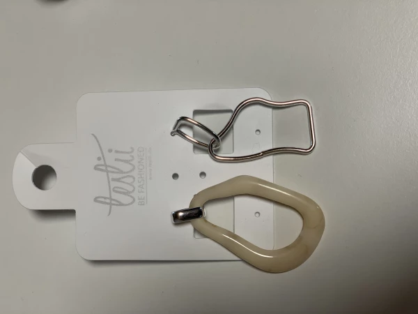 Leslii Ohrring - 14/beige