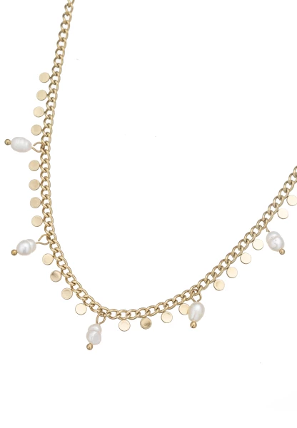 Leslii Paillettenkette Gold