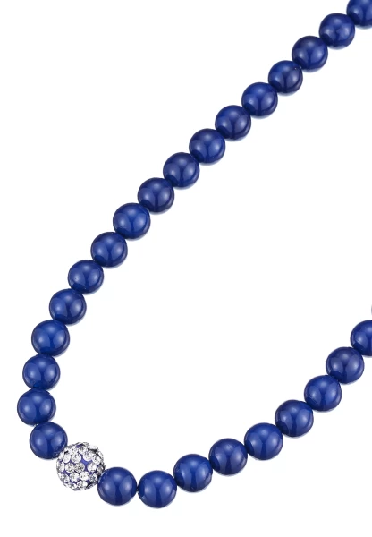Leslii Perlenkette Blau
