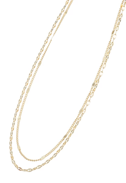 Leslii Recycled Layering Halskette