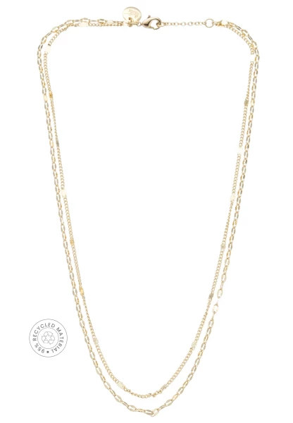 Leslii Recycled Layering Halskette