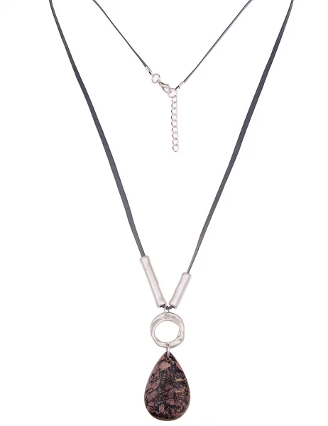 Leslii SALE PREMIUM Lange Halskette Lila - 05/lila