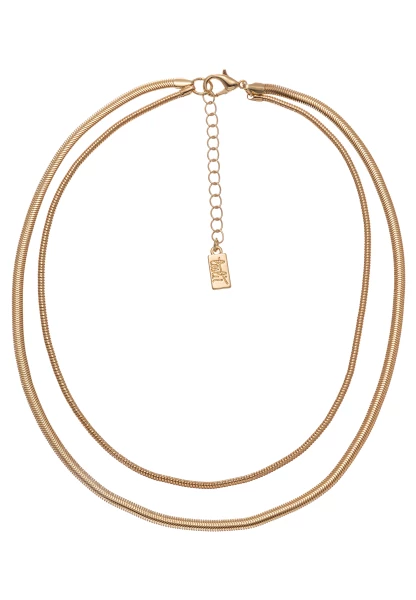 Leslii Schlangenkette Twice Gold