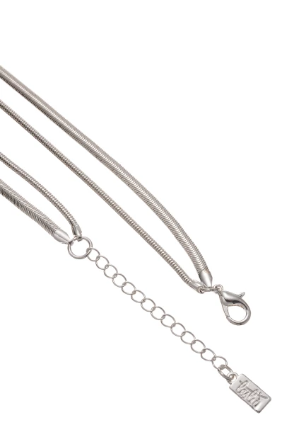 Leslii Schlangenkette Twice Silber
