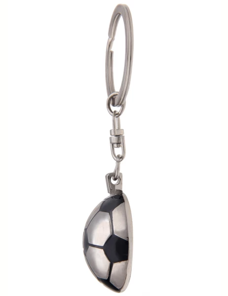 Leslii Schlüsselanhänger Fussball - 01/silber