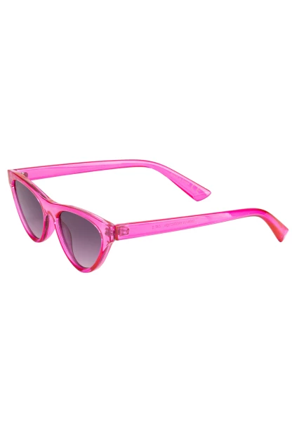 Leslii Sonnenbrille Cat Eye Look Damen Sunglasses Designerbrille In Pink