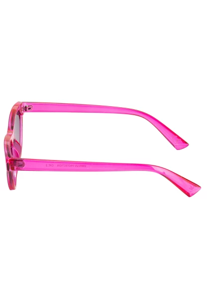 Leslii Sonnenbrille Cat Eye Look Damen Sunglasses Designerbrille In Pink