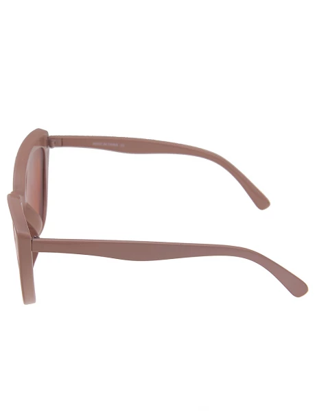 Leslii Sonnenbrille Cateye Damen Sunglasses Designerbrille In Altrosa