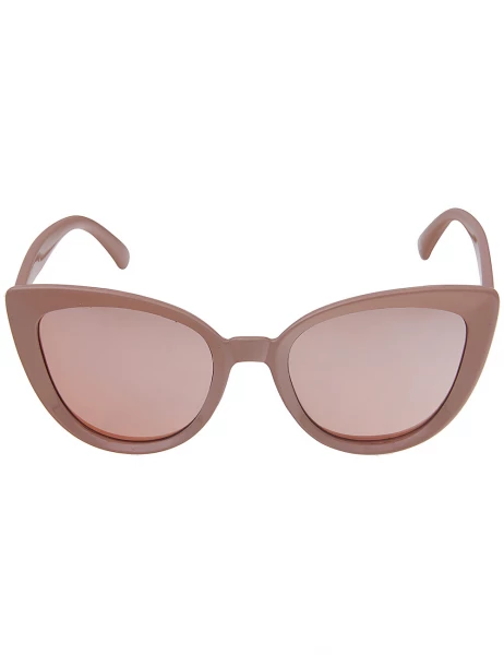 Leslii Sonnenbrille Cateye Damen Sunglasses Designerbrille in Altrosa Leslii Sonnenbrille Cateye Damen Sunglasses Designerbrille in Altrosa