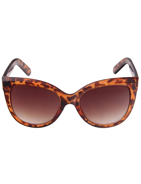 Leslii Sonnenbrille Classic Fashion Horn-Look in Braun Leslii Sonnenbrille Classic Fashion Horn-Look in Braun