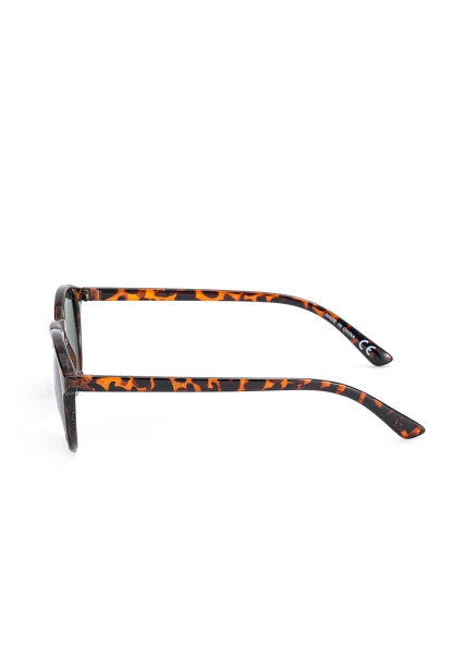 Leslii Sonnenbrille Damen Horn-Look Sunglasses In Braun