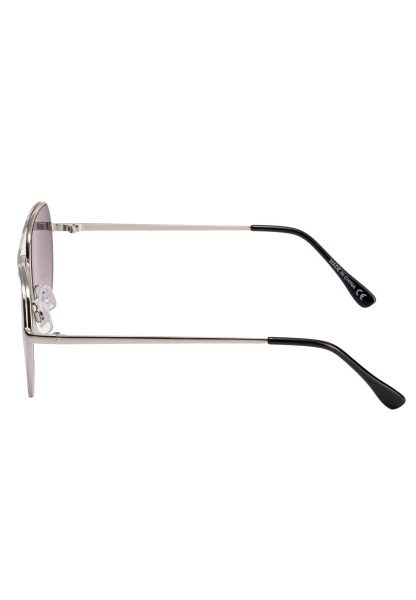 Leslii Sonnenbrille Pilotenbrille Damen Sunglasses Designerbrille In Schwarz