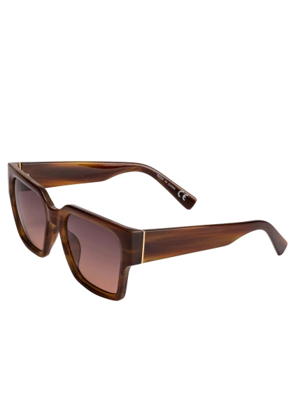 Leslii Sonnenbrille Retro Look Damen Sunglasses Designerbrille In Braun
