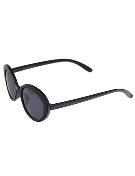 Leslii Sonnenbrille Retro Look Damen Sunglasses Designerbrille In Schwarz