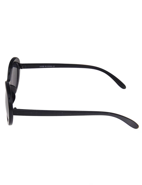 Leslii Sonnenbrille Retro Look Damen Sunglasses Designerbrille In Schwarz