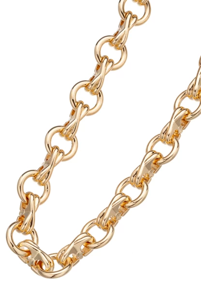 Leslii Statement Kette Mit Gliedern In Gold