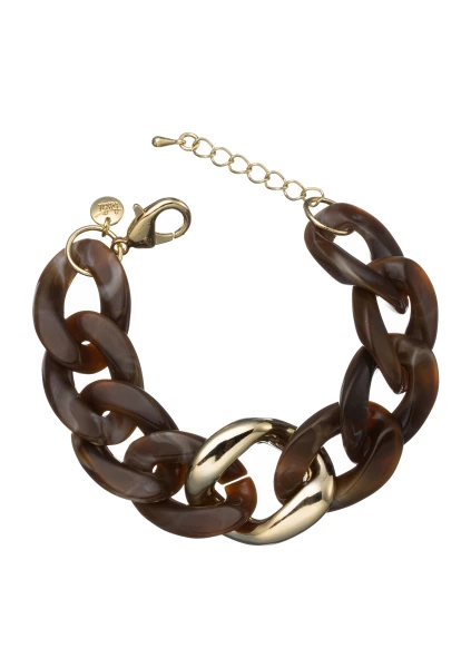 Leslii Statementarmband braun