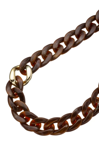 Leslii Statementkette Braun