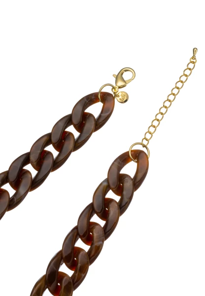 Leslii Statementkette Braun