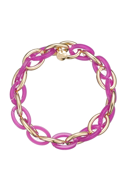 Leslii Stretch Glieder Armband Lila