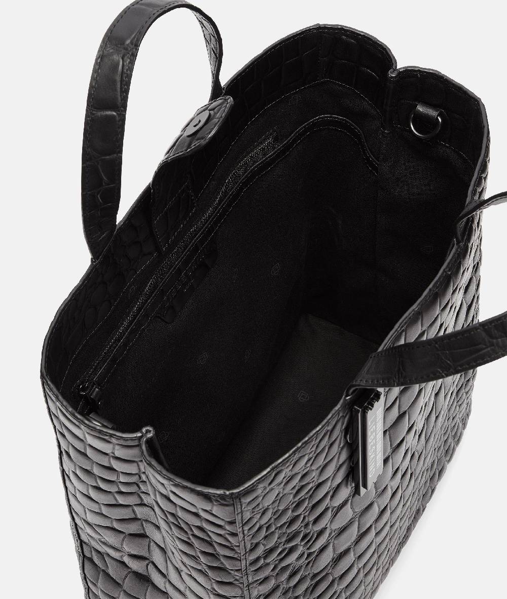 Liebeskind Berlin Kroko Paper Bag Tote M