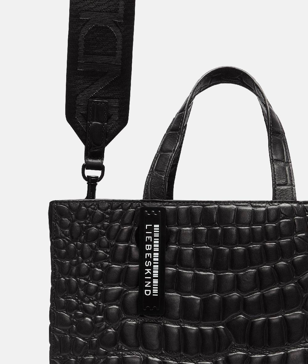 Liebeskind Berlin Kroko Paper Bag Tote M