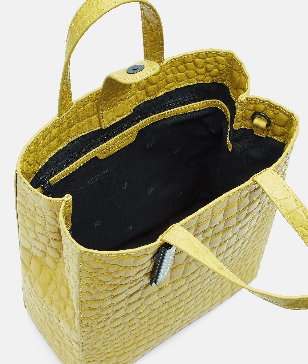 Liebeskind Berlin Kroko Paper Bag Tote M