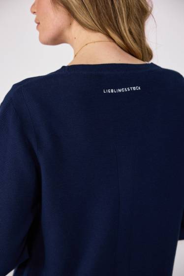 Lieblingsstück Durchgeknöpfte V-Ausschnitt-Jacke Basic