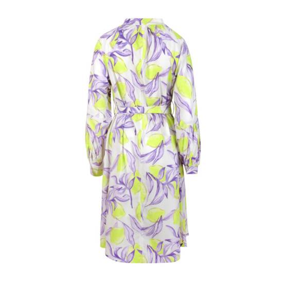 Lieblingsstück Durchgeknöpftes Kleid Mit Lemon Print