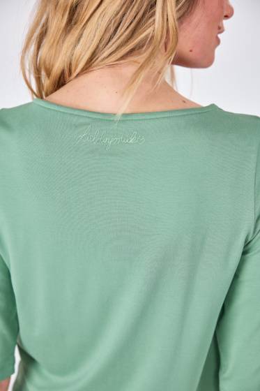 Lieblingsstück 3/4-Arm Shirt Mit U-Boot Ausschnitt