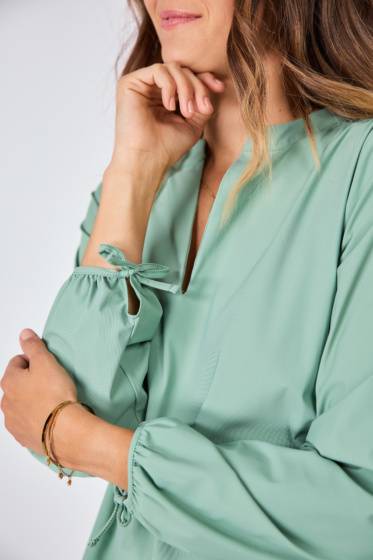 Lieblingsstück Bluse Mit Bindebändern Am Arm