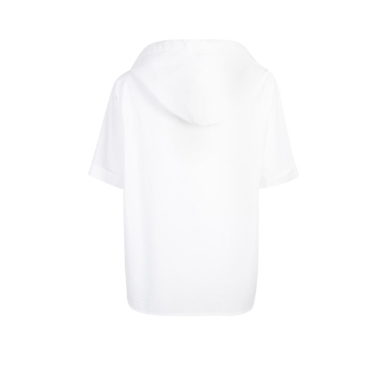 Lieblingsstück Durchgeknöpfte Bluse Mit Kapuze