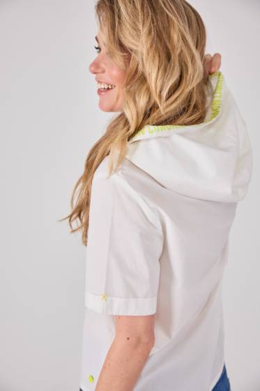 Lieblingsstück Durchgeknöpfte Bluse Mit Kapuze