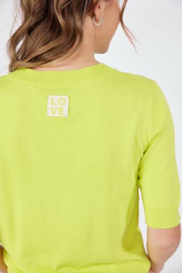 Lieblingsstück EP Halbarm Pullover Mit Rippenbund